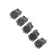 thumbnail image 4 of Carb Diaphragm, Durable And Sturdy Easy To Replace Made Of  Rubber Material Easy To Install Carburetor Gasket  For Carburetor, 4 of 8