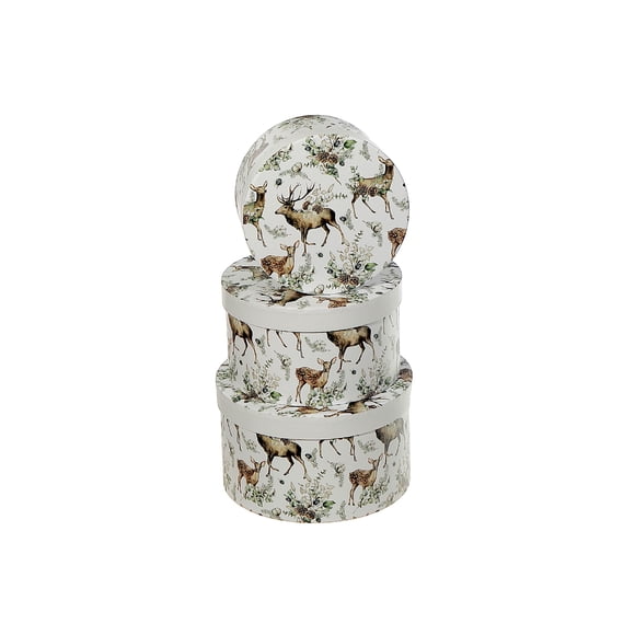 Nichoirs Ronds (Renne) (Lot De 3)