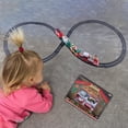 thumbnail image 3 of Toy Train Set Christmas Train Set Railway Tracks Battery Operated Toys Christmas Train Gift For Kid, 3 of 8