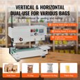 thumbnail image 3 of VEVOR Machine de Scellage Continu pour Bandes de Sacs Scelleuse de Bandes Verticale Acier au Carbone, 3 of 9