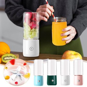 Vaidha Mélangeurs pour agités et jus de fruits USB Rechargeable avec 6 Blades mélangeurs portatifs pour les voyages de sport et l'extérieur