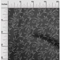 thumbnail image 2 of oneOone Polyester Spandex Gray Fabric Floral Craft Projects Decor Fabric Printed By The Yard 56 Inch Wide, 2 of 5