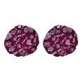 thumbnail image 1 of relayinert Fashionable Bar Stool Cover Round Swivel Seat Sleeve Salon Chair Type B5 2Set, 1 of 6