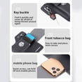 thumbnail image 3 of Portable Pouch For Men Working At Construction Bag Wearable Belt Storage Bag Leather Pouch, 3 of 6