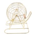 thumbnail image 1 of Shisuyan Bingo Game Balls Cage Tabletop Bingo Game Balls Holder Funny Bingo Game Wire Cage Practical Game Ball Holder Small Cage for Bingo Ball Portable Bingo Balls Cage, 1 of 8