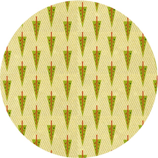 Ahgly Company Tapis Rond Lavable en Machine Intérieur Transitionnel Orange Or, 4 Pieds Rond