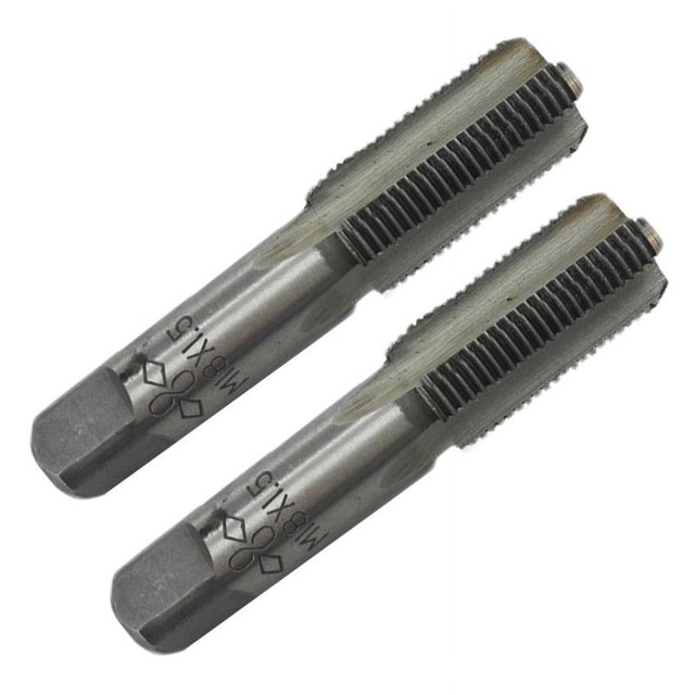 Lefu 2PCS New 9/16\'\' - 20 Right & Left Hand Thread Tap HSS TPI For Bike Crank