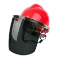 thumbnail image 3 of Welding Mask Face Cover with Flip Front Visor Overhead Protection Face Protector for Grinding, Mining, Logging, Paint Durable Style H, 3 of 9