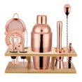 thumbnail image 1 of Abbracc Ensemble de Fabrication de Shaker de Bar 11 Pcs Outil de Bar KTV Support en Bois DIY, 1 of 8