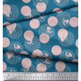 thumbnail image 3 of Soimoi Cotton Jersey Fabric Dot,Bird & Fish Kids Fabric Prints by Yard 58 Inch Wide, 3 of 3