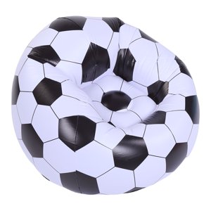 Canapé Fauteuil gonflable de ballon de football PVC Canapé de Football Portable Blow Up Canapé pour Salon Chambre Balcon