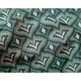 thumbnail image 4 of oneOone Silk Tabby Fabric Ogee Flame Stitch Decor Fabric Printed BTY 42 Inch Wide, 4 of 4