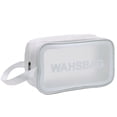 thumbnail image 1 of Coofit Toiletry Bag Large Capacity Waterproof Zipper Travel Cosmetic Pouch Shaving Bag, 1 of 10