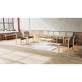 thumbnail image 4 of Pemberly Row Chaise d'Appoint Sans Accoudoirs pour Réception, Cadre en Bois, Brun, 4 of 5