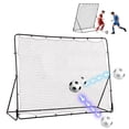 thumbnail image 1 of Soozier Filet de Rebond de Soccer 8 Pieds x 6 Pieds, Filet de Rebond Arrière Ajustable, 1 of 9