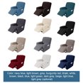 thumbnail image 2 of Amdohai Housse Extensible pour Fauteuil Inclinable en 4 Pcs Séparées Maison Chambre Salon, 2 of 6