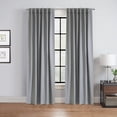 thumbnail image 1 of Mitchel Light Filtering Dual Header Indoor Curtain, 1 of 6