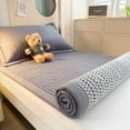thumbnail image 1 of Birdeem Mattress Pad,Extra Thick Mattress Topper with Non-Slip Bottom,Breathable and Machine Washable Design,Soft Polyester Fiber Fill for Enhanced Support,Foldable for Easy Storage,Size 35 X 79", 1 of 9