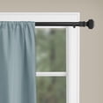thumbnail image 4 of Mainstays Drapery Window Curtain Rod with Decorative Square Finials, Adjustable, 42" - 84", Black, 4 of 5