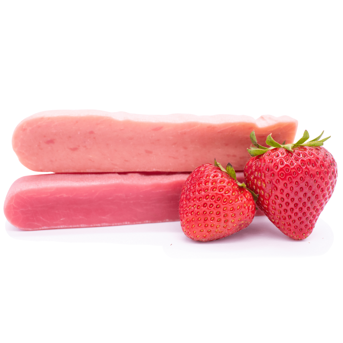 Bully Bunches Bâton à Mâcher de Yak Himalayen à la Fraise (2 Paq.) Ultra Longue Durée Friandises à Mâcher Naturelles pour Chiens