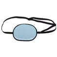 thumbnail image 2 of Amblyopia Eye Patch Silk Cotton Elastic Strap Full Cover Light Blocking Strabismus Eye Pad for Adults, 2 of 7