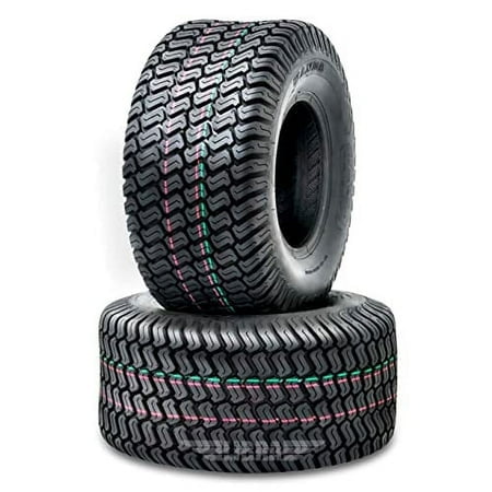 Ensemble de 2 WANDA 18x8.50-8 Chariot de Tondeuse Pneus de Gazon 18X8.5X8 P332-13028