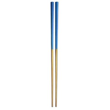 Amzcrzy Baguettes Réutilisables 1 Paire Baguettes Réutilisables Métal Coréen Chinois Baguettes en Acier Inoxydable Baguettes en Acier Inoxydable Baguettes de Cuisson