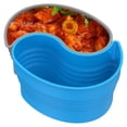 thumbnail image 2 of AMERTEER 2Pcs Slow Cooker Divider Liner Reusable Silicone Cooker Insert Liner Heat Resist for Cooking 6.57×5.11in, 2 of 10
