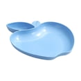 thumbnail image 2 of pstuiky Wheat Straw Plates 1-Piece Set with Vinegar Dish Creative Design for Fruit, Snacks, Dumplings Reusable & Dishwasher Safe Kitchen & Dining Tableware, 2 of 6