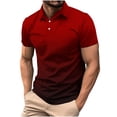 thumbnail image 1 of QIPOPIQ Polos Tactiques de Performance pour Hommes pour l'Extérieur à Manches Courtes et Longues, Évacuation de l'Humidité Liquidation, 1 of 6