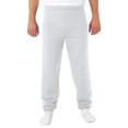 thumbnail image 1 of Jerzees Mens NuBlend Elastic Bottom Sweatpants, S, Ash, 1 of 7