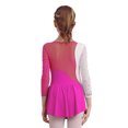 thumbnail image 2 of Ocealan Robe de Danse Ballet en Strass pour Filles Enfants Robe de Gymnastique Patinage Artistique Justaucorps de Danse Ballet Rose 12, 2 of 5