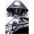 thumbnail image 2 of LinYooLi Short Down Vest for Women Sleeveless Winter Shiny Puffer Vest Coats Fashionable Jacket 2022, 2 of 5