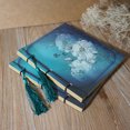 thumbnail image 4 of Amdohai Retro Flower Pattern Notebook Manual Threading Notebook 75 Sheets Blank Kraft Paper Portable Handmade Sketchbooks, 4 of 7