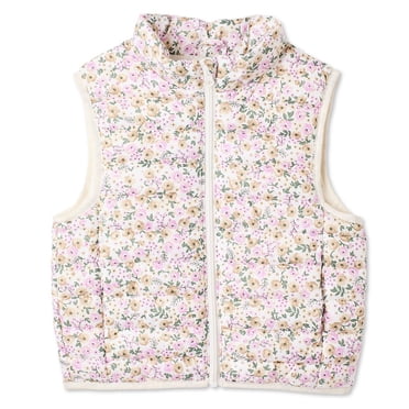 George Toddler Girls' Printed Puffer Vest