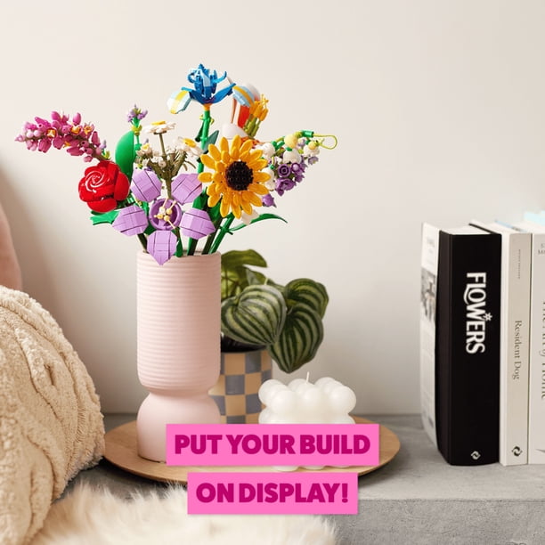 MAX Build More Premium Flowers Building Bricks (Platycodon And