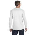 thumbnail image 2 of Jerzees T-Shirt à Manches Longues à Col Ras du Cou DRI-POWER Active pour Hommes, P, Blanc, 2 of 3