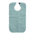 thumbnail image 1 of Esquirla Adult Bib for Eating Large Waterproof Clothing Protector for Senior Citizens blue, 1 of 8