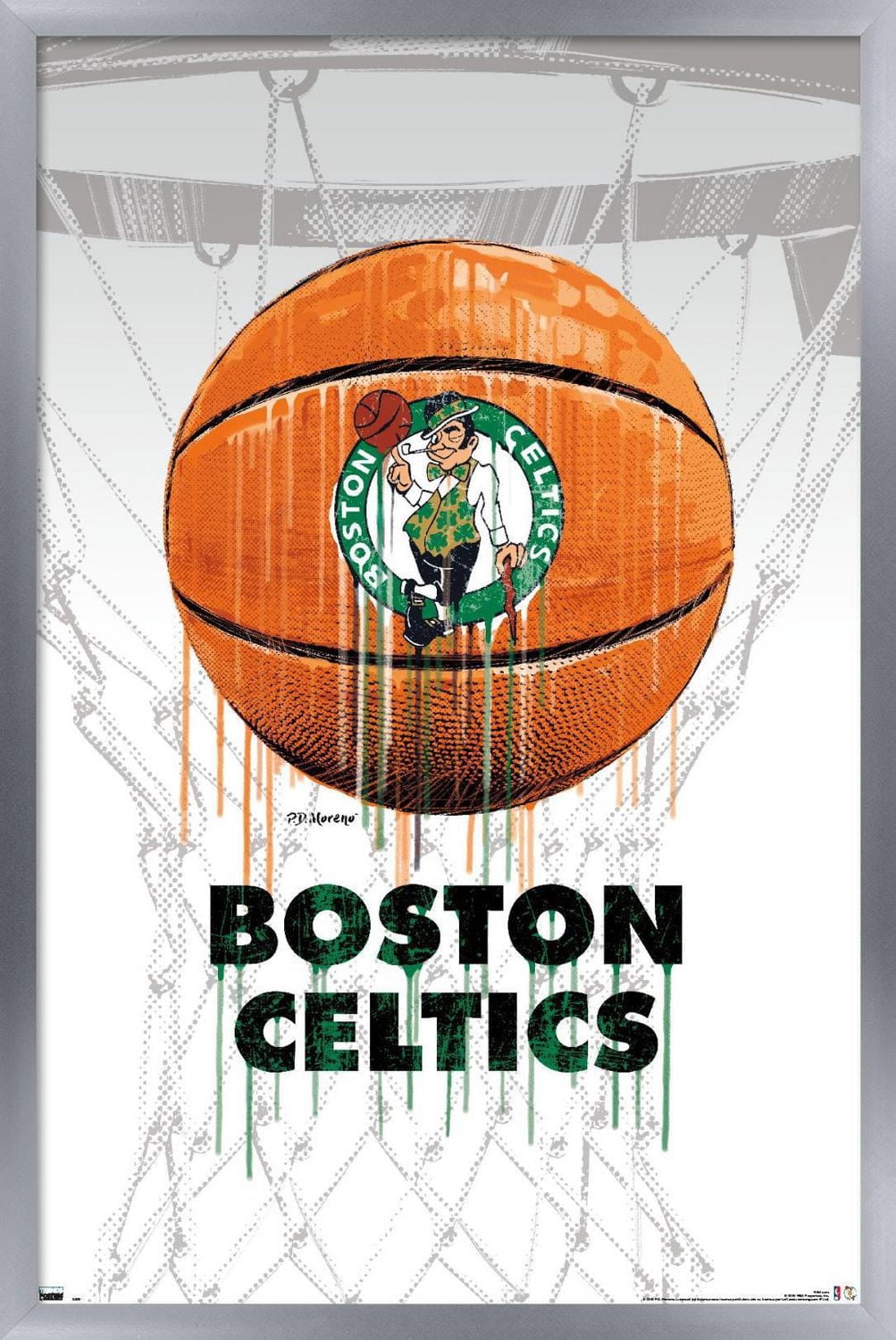 NBA Boston Celtics - Ballon goutte à 20