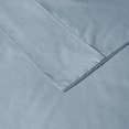 thumbnail image 4 of Madison Park Ensemble de Draps en Coton Percale Peigné Teal Full, 4 of 8