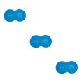thumbnail image 4 of Maytalsory Easy To Clean Pet Mat Variety Of Styles Dog Accessory Safe And Non-toxic Sky Blue 3Set, 4 of 6