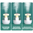 thumbnail image 4 of Uuiauoio Double Spray Air Humidifier for Bedroom, Quiet Cool Mist Humidifier for Plants Dorm Room Office Home Car Personal Humidificador with Digital Display, 4 of 9