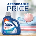 thumbnail image 3 of Purex 4 in 1 Concentrated Liquid Laundry Detergent, After The Rain, 4.43 Litres, 110 Wash Loads, 3 of 7