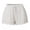 White, variant on Ketyyh-chn99 Swim Shorts Women Fashion Casual Summer Womens Summer Cute Shorts Casual Side Pockets High Waist Shorts Black,S