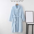 thumbnail image 1 of Gift TIMIFIS Robes for Women Plush Fleece Long Robe Bath Robes Female Soft Fuzzy Bathrobe Spa Robe Winter Warm Pajamas Shower Nightgown pring/Summer, 1 of 3