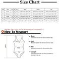 thumbnail image 2 of RKSTN Trends Womens One Piece Bathing Suits Color Block Print Criss Cross Back Swimsuits Athletic Modest Swimwear, 2 of 4