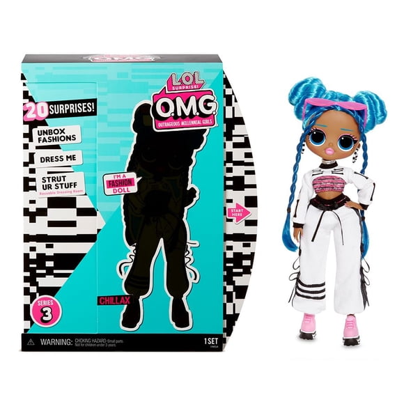 L.O.L. Surprise! O.M.G. Chillax Fashion Doll with 20 Surprises