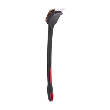 Expert Grill Long Handle Palmyra Bristle Barbecue Brush