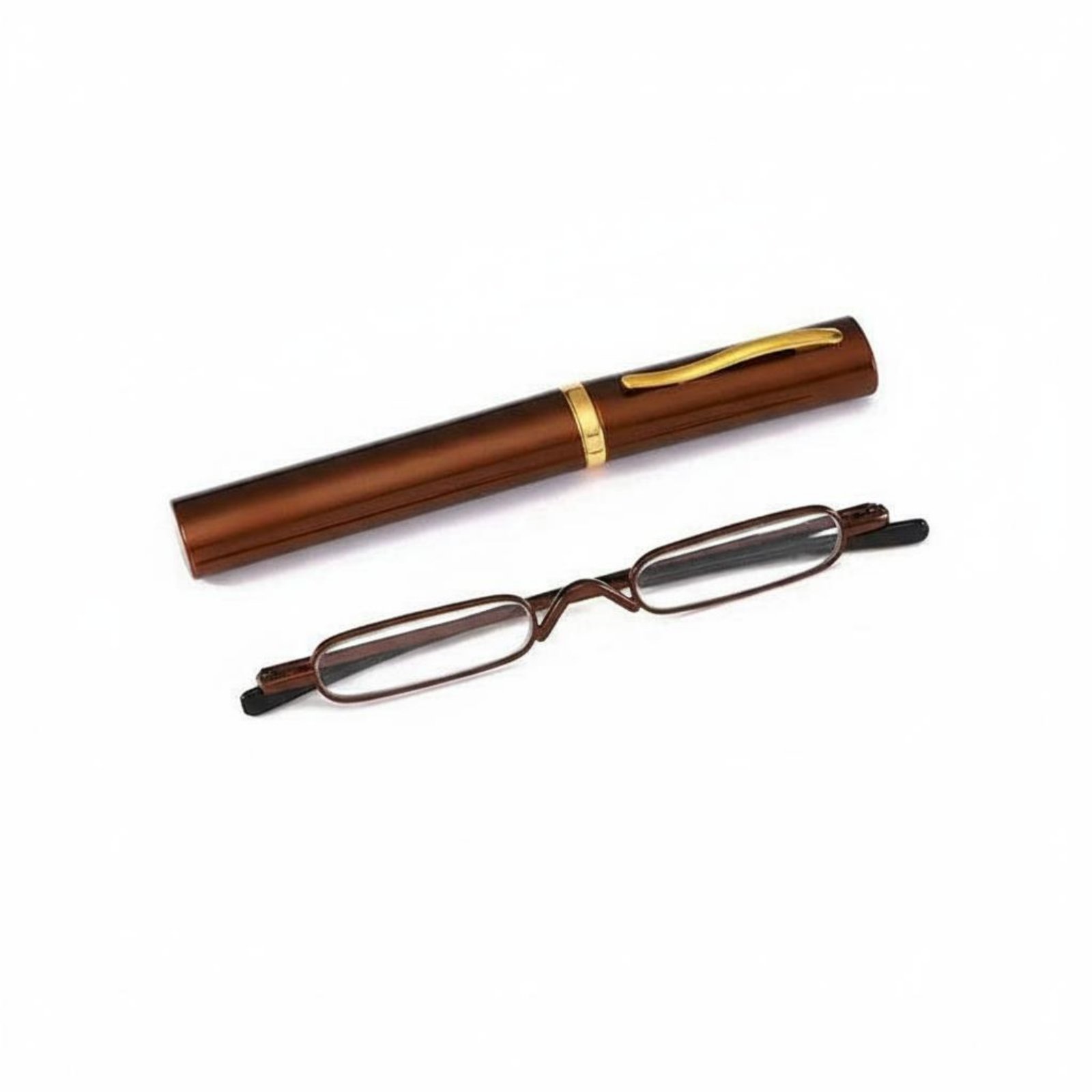 kowaku Pen Reading Glasses Portable Design Pen Case Reading Glasses Flexible Hinge Compact Pocket Readers for Men