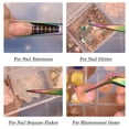 thumbnail image 2 of Pince à Ongles en Acrylique Extension en Acier Inoxydable Pince à Ongles en Cristal Type X Pinces à Ongles Art des Ongles Strass Pince Outils pour Ongles, 2 of 8